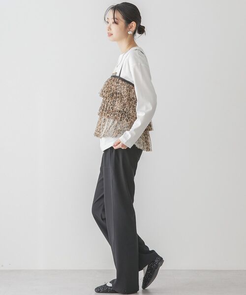 AMERICAN HOLIC（アメリカンホリック）の「ティアードチュールキャミソール（キャミソール・レディース・レオパード/ブラック・L/M）」の17枚目の写真