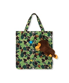 A Bathing Ape カモフラージュ トートバッグ ☆ムック限定☆ ABCカモ カレッジロゴ トート バッグ a bathing
