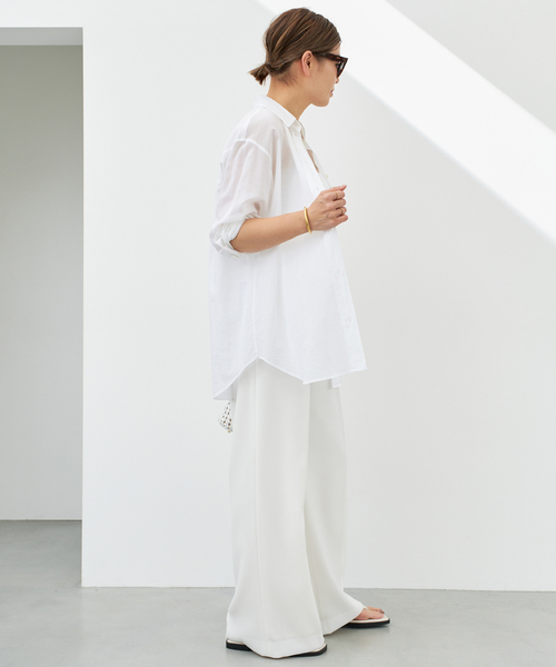 Minimal Sheer シャツ（シャツ/ブラウス）｜Deuxieme Classe