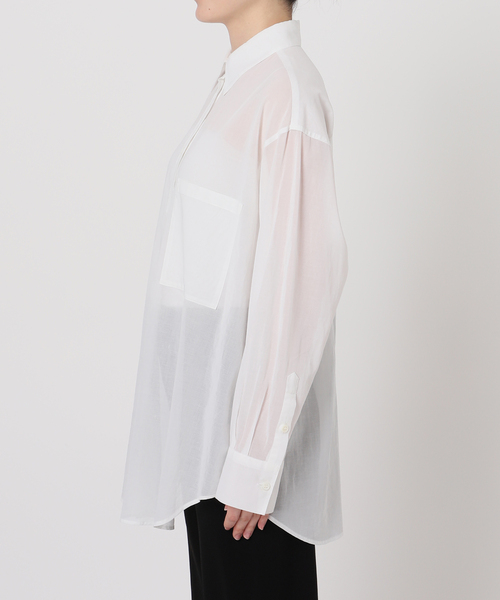 Minimal Sheer シャツ（シャツ/ブラウス）｜Deuxieme Classe