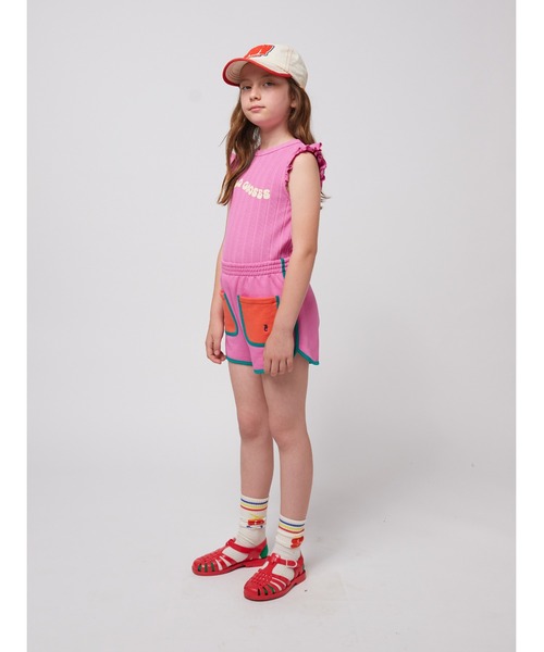 新品　bobochoses パンツ　24M BOBO CHOSES パンツ / ベビー ストライプ デニムパンツ 2025SS