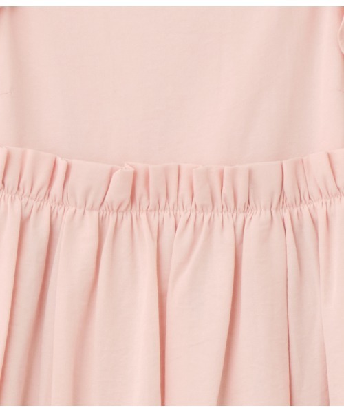 PEACH JOHN（ピーチジョン）の「フリルギャザーバックリボンワンピ（ワンピース・レディース・ピンク/カーキ/アイボリー・ONE SIZE）」の21枚目の写真