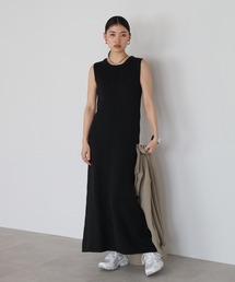 sleeveless summer knit one piece / ノースリサマーニットワンピース