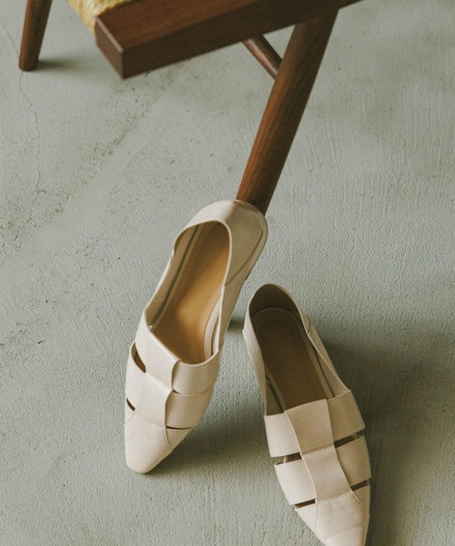 セール】らくっションヒールグルカパンプス/323176（パンプス