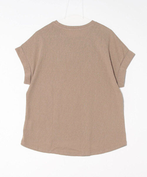 BANICO(バニコ)の「ゆったりシルエットTシャツ (SS)(Tシャツ/カットソー・レディース・ダークグリーン/グレー/ライトグレー/ネイビー/ベージュ/ホワイト/ライトベージュ/ブルー・LARGE/MEDIUM)」の9枚目の写真