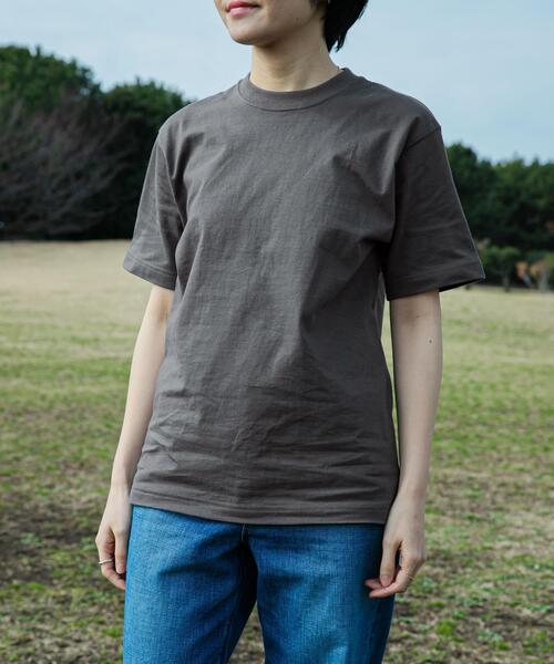 HANES（ヘインズ）の「『別注』Hanes×DOORS　BEEFY-T DOORS FIT Short-Sleeve（Tシャツ/カットソー・レディース・ブラック/ホワイト/ネイビー/ダークグレー/グレー・X-SMALL/SMALL）」の11枚目の写真