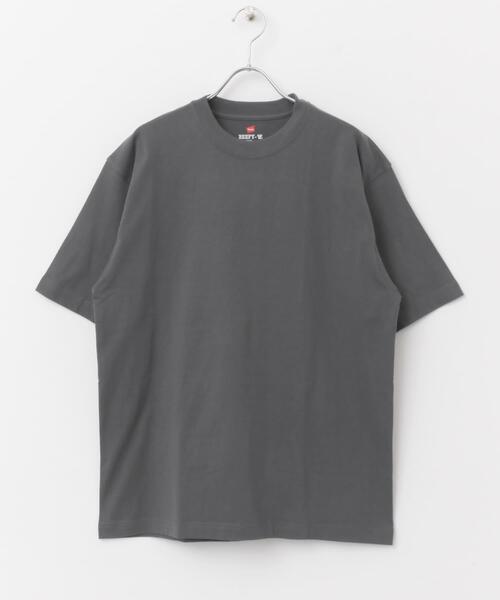 HANES（ヘインズ）の「『別注』Hanes×DOORS　BEEFY-T DOORS FIT Short-Sleeve（Tシャツ/カットソー・レディース・ブラック/ホワイト/ネイビー/ダークグレー/グレー・X-SMALL/SMALL）」の13枚目の写真