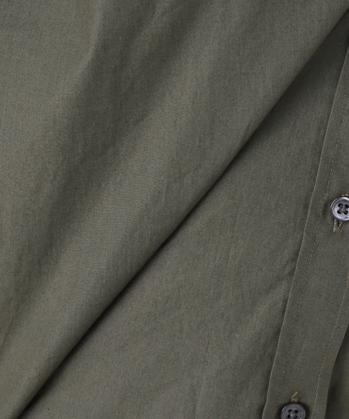 AP STUDIO（エーピーストゥディオ）の「【TEURN STUDIOS/ターンスタジオ】Relaxed-fit poplin shirt（シャツ/ブラウス・レディース・カーキ・FREE）」の21枚目の写真