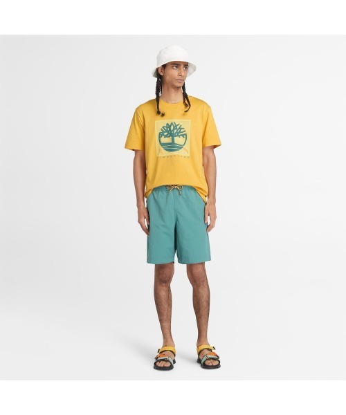 ティンバーランド バック グラフィック カップル Tシャツ ティンバーランド バック グラフィック カップル Tシャツ