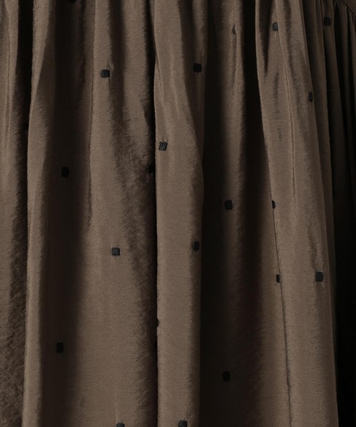 A part by(アパートバイ)の「ドットシシュウキャミワンピース(ワンピース・レディース・ブラック/ブラウン/オフホワイト・FREE)」の22枚目の写真