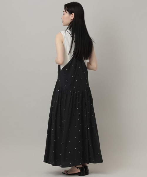 A part by（アパートバイ）の「【今年も登場！ドットシシュウキャミワンピース（ワンピース・レディース・ブラック/ブラウン/オフホワイト/ホワイト系その他2/ブラック系その他2/グリーン系その他3/ベージュ・FREE）」の22枚目の写真