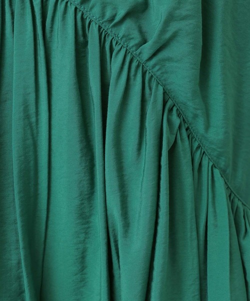 A part by（アパートバイ）の「【今年も登場！ドットシシュウキャミワンピース（ワンピース・レディース・ブラック/ブラウン/オフホワイト/ホワイト系その他2/ブラック系その他2/グリーン系その他3/ベージュ・FREE）」の19枚目の写真