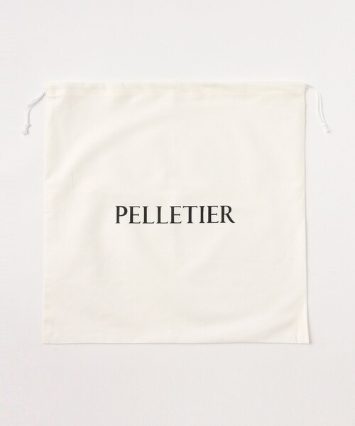 BEAMS F(ビームスエフ)の「PELLETIER / ナイロン × レザー コンビネーション デイパック(トートバッグ・メンズ・グレー/ブラック/ネイビー・ONE SIZE)」の5枚目の写真