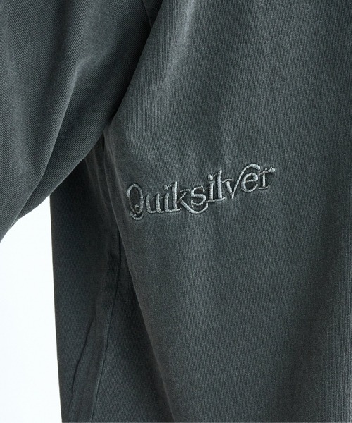 Quiksilver(クイックシルバー)の「THE CHAOS ST /クイックシルバーワンポイントUSコットン天竺半袖Tシャツ(Tシャツ/カットソー・メンズ・ブラック/ホワイト/ミント・X-LARGE/MEDIUM/LARGE)」の6枚目の写真