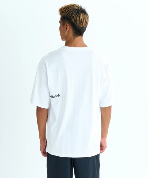Quiksilver(クイックシルバー)の「THE CHAOS ST /クイックシルバーワンポイントUSコットン天竺半袖Tシャツ(Tシャツ/カットソー・メンズ・ブラック/ホワイト/ミント・X-LARGE/MEDIUM/LARGE)」の9枚目の写真
