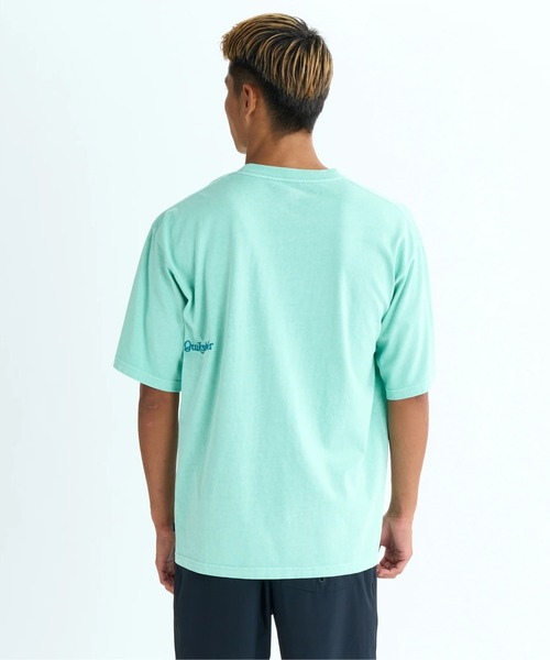 Quiksilver(クイックシルバー)の「THE CHAOS ST /クイックシルバーワンポイントUSコットン天竺半袖Tシャツ(Tシャツ/カットソー・メンズ・ブラック/ホワイト/ミント・X-LARGE/MEDIUM/LARGE)」の10枚目の写真