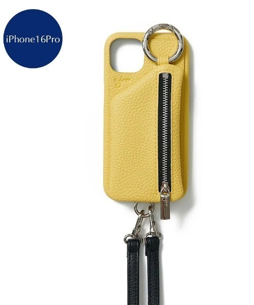 ajew（エジュー）の「ajew/エジュー/【ひも付き】 iPhone16_16Pro（スマホケース/カバー・レディース・ブルー/グレー/ブラック/ピンクベージュ/イエロー/ブラウン/ベージュ/その他1・1/2）」の6枚目の写真