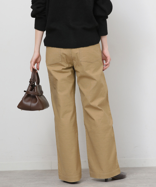 JOURNAL STANDARD relume（ジャーナルスタンダード　レリューム）の「《追加20》ワイドベイカーパンツ（カーゴパンツ・レディース・ホワイト/カーキ/ベージュ・36/38/34）」の7枚目の写真