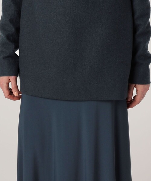 TOMORROWLAND （トゥモローランド）の「JIL SANDER DRESS コンビドレス（ワンピース・レディース・チャコールグレー/ブラック・34）」の10枚目の写真