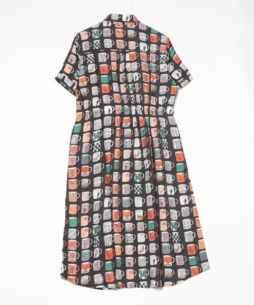 シビラ　フルーツプリント ロングシャツワンピース シビラ フルーツプリント ロングシャツワンピース - メルカリ