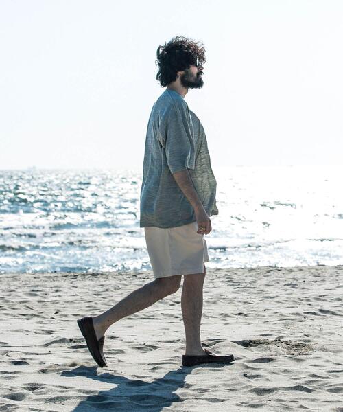 URBAN RESEARCH（アーバンリサーチ）の「new basic　ウォッシャブルメリノウールショートスリーブTシャツ（Tシャツ/カットソー・メンズ・ブラック/チャコールグレー/グレー・MEDIUM/LARGE/X-LARGE）」の16枚目の写真