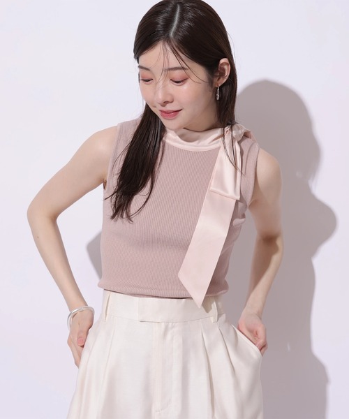 Rirandture(ニット) Rirandture 柄編みスキッパーニット - メルカリ