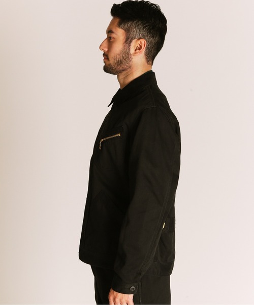 Schott(ショット)の「Schott/ショット/WEAPON CLUB JACKET/ウエポン クラブ ジャケット(ブルゾン・メンズ・ブラック/ブルーグレー・M/L/XL/2XL)」の3枚目の写真
