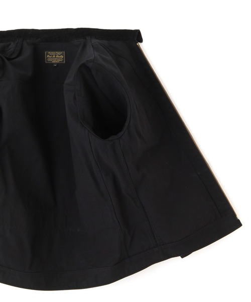 Schott(ショット)の「Schott/ショット/WEAPON CLUB JACKET/ウエポン クラブ ジャケット(ブルゾン・メンズ・ブラック/ブルーグレー・M/L/XL/2XL)」の18枚目の写真