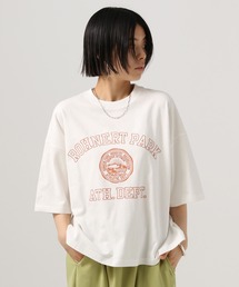 BAYFLOW | [ヴィンテージな風合い]ピグメントプリントビッグＴ(Tシャツ/カットソー)