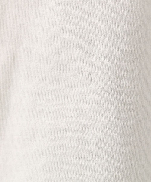 BAYFLOW（ベイフロー）の「[ヴィンテージな風合い]ピグメントプリントビッグＴ（Tシャツ/カットソー・レディース・ブラウン/チャコール/オフホワイト・FREE）」の17枚目の写真