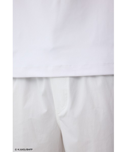 AZUL by moussy(アズールバイマウジー)の「【BREAKINGDOWN×範馬刃牙×AZUL】コラボノースリーブ(Tシャツ/カットソー・メンズ・ホワイト/ブラック・MEDIUM/LARGE)」の13枚目の写真