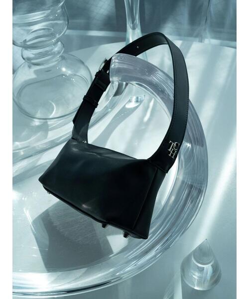 Te chichi（テチチ）の「メタルポイントワンショルダー（ハンドバッグ・レディース・ブラウン/ブラック・F）」の2枚目の写真