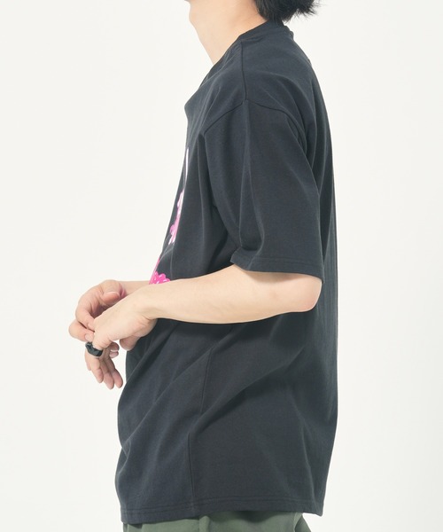 CORISCO(コリスコ)の「BETTYネコバブTEE(M1)(Tシャツ/カットソー・メンズ・カーキ/パープル/イエロー/ホワイト/ブラック・X-LARGE/LARGE/MEDIUM)」の10枚目の写真