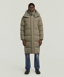 G-STAR RAW（ジースターロゥ）の「G-WHISTLER XL LONG BLANKET JACKET/撥水中綿ロングブランケットジャケット（ダウンジャケット/コート）」