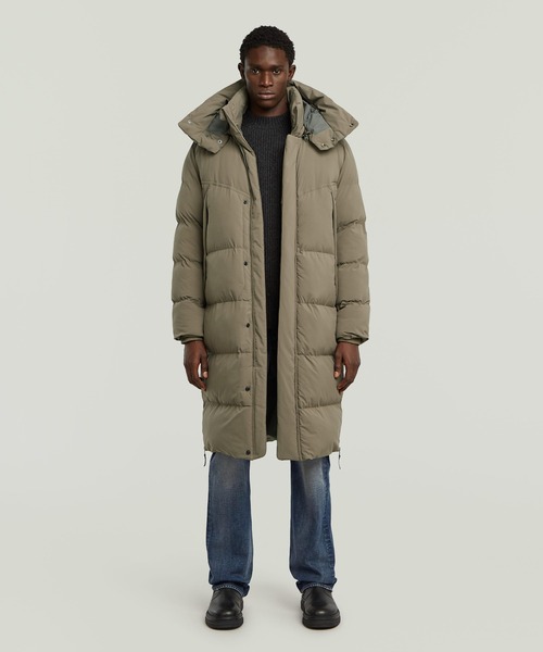 ジャケット・アウター @gpa セール】G-WHISTLER XL LONG BLANKET JACKET/撥水中綿ロング