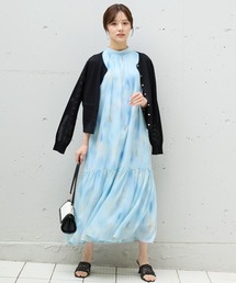 Andemiu ネイビー フラワー柄 ワンピース 楽天市場】【SALE／50%OFF】ラインフラワーフロッキーワンピース