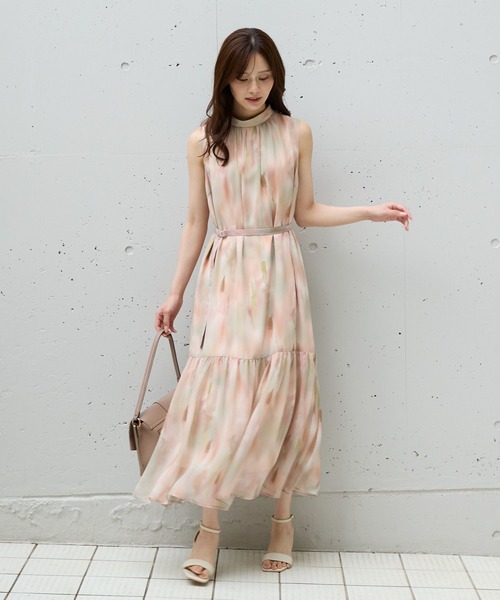 Andemiu（アンデミュウ）の「マーブルプリントワンピース576426（ワンピース・レディース・ブラウン/ブルー・FREE）」の22枚目の写真