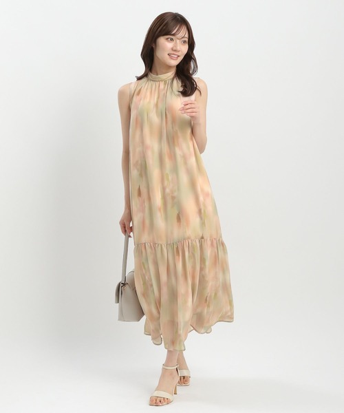 Andemiu（アンデミュウ）の「マーブルプリントワンピース576426（ワンピース・レディース・ブラウン/ブルー・FREE）」の19枚目の写真