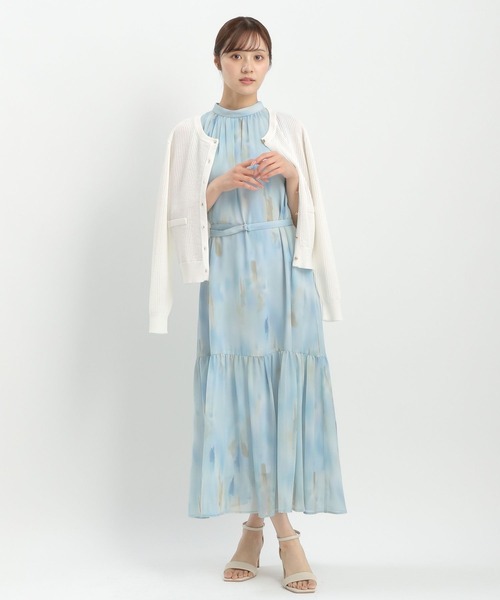 Andemiu（アンデミュウ）の「マーブルプリントワンピース576426（ワンピース・レディース・ブラウン/ブルー・FREE）」の21枚目の写真