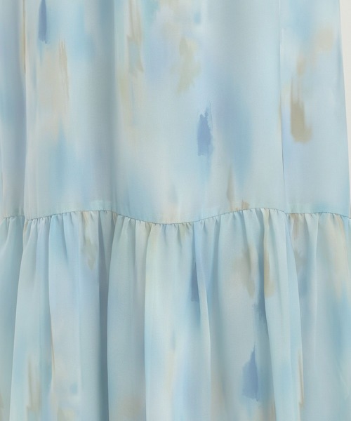 Andemiu（アンデミュウ）の「マーブルプリントワンピース576426（ワンピース・レディース・ブラウン/ブルー・FREE）」の9枚目の写真