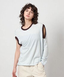 6(ROKU) tシャツ 「別注」「TanC TOKYO × 6」MINI SLEEVE SHEER