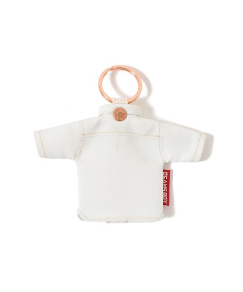 BEAMS BOY（ビームスボーイ）の「BDシャツ キーホルダー（キーホルダー・レディース・オフホワイト/サックスブルー・ONESIZE）」の3枚目の写真