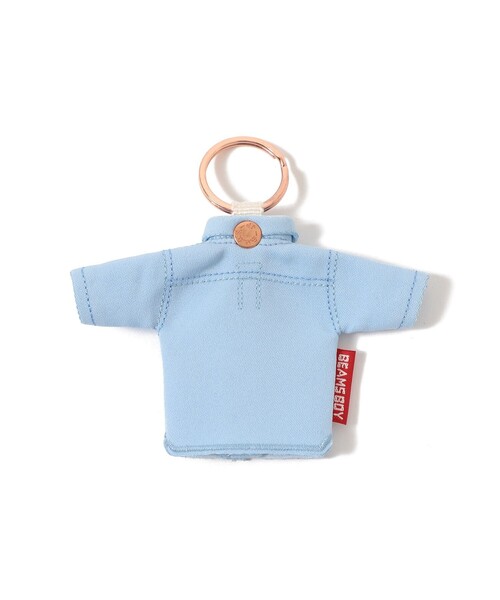BEAMS BOY（ビームスボーイ）の「BDシャツ キーホルダー（キーホルダー・レディース・オフホワイト/サックスブルー・ONESIZE）」の6枚目の写真