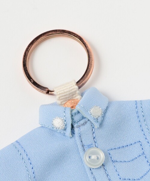 BEAMS BOY（ビームスボーイ）の「BDシャツ キーホルダー（キーホルダー・レディース・オフホワイト/サックスブルー・ONESIZE）」の12枚目の写真