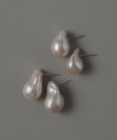 アコヤパール7mmピアス K10（両耳）（ピアス（両耳用））｜Lilas