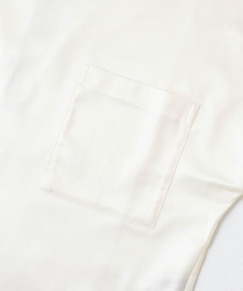 URBAN RESEARCH ROSSO WOMEN(アーバンリサーチ ロッソ)の「『WEB/一部店舗限定』ウォッシャブルポケットデザインシャツブラウス(シャツ/ブラウス・レディース・ライトブラウン/オフホワイト/イエロー系その他・FREE)」の17枚目の写真