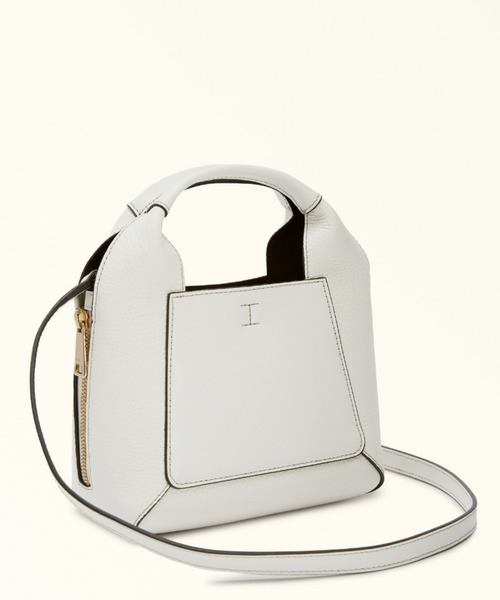 FURLA（フルラ）の「フルラ ジルダ ミニ ハンドバッグ（ショルダーバッグ・レディース・グレイッシュベージュ/ブラウン・ONE SIZE）」の19枚目の写真