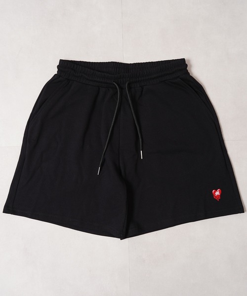 #MEMORY(メモリー)の「【MEMORY】ドリップハート スウェットショーツ / Drip Heart Sweat Shorts / 【セットアップ 可能】(その他パンツ・メンズ・ホワイト系1/ブラック系2/ブラック系1・FREE/M/L/XL)」の6枚目の写真