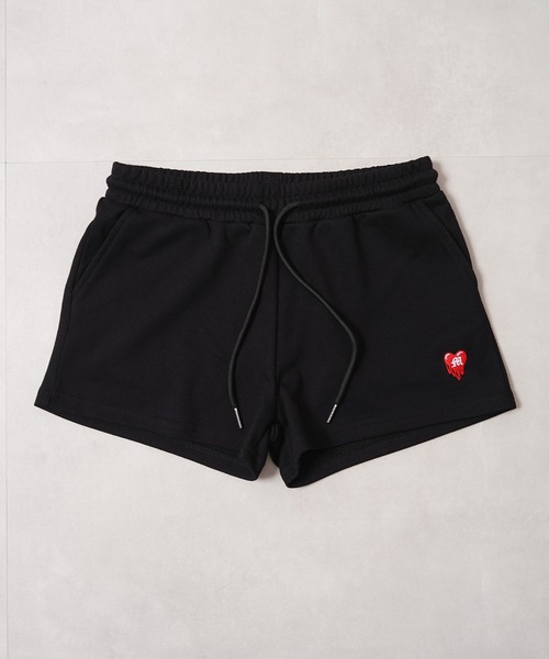 #MEMORY(メモリー)の「【MEMORY】ドリップハート スウェットショーツ / Drip Heart Sweat Shorts / 【セットアップ 可能】(その他パンツ・メンズ・ホワイト系1/ブラック系2/ブラック系1・FREE/M/L/XL)」の15枚目の写真