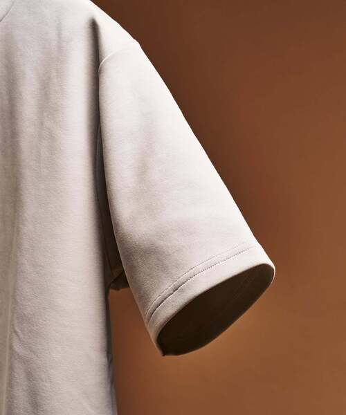 417 EDIFICE（フォーワンセブンエディフィス）の「”追加”WEB限定 ”接触冷感＆速乾＆アンチピリング” utility EVERYDAY Tシャツ（Tシャツ/カットソー・メンズ・ブルー/グレー/チャコールグレー/ブラック/ホワイト・SMALL/MEDIUM/LARGE/X-LARGE/XX-LARGE）」の20枚目の写真